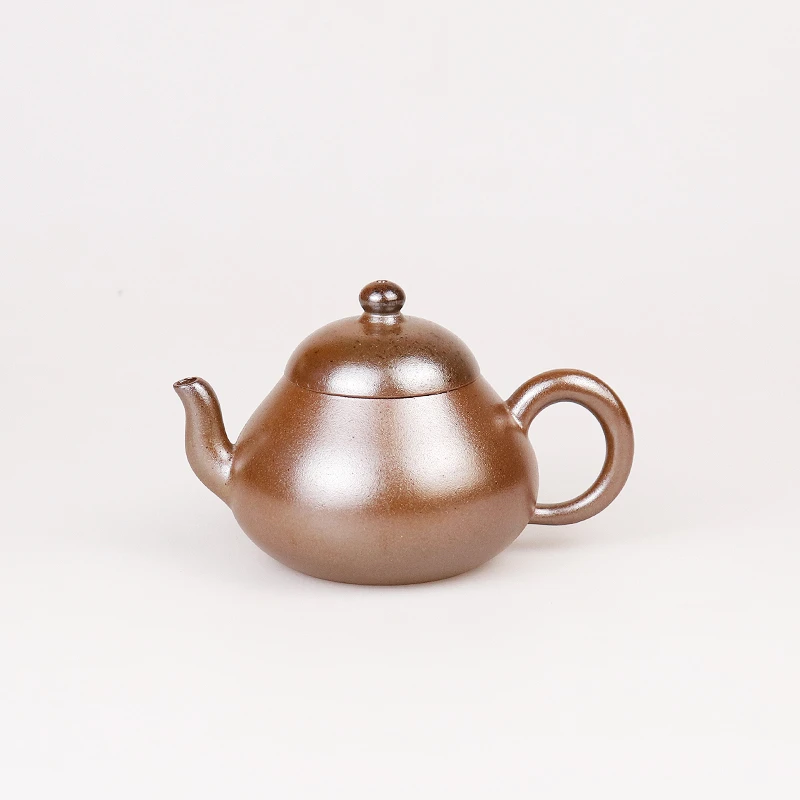 梨形壶150cc广西钦州坭兴陶柴烧壶家用小容量功夫茶具