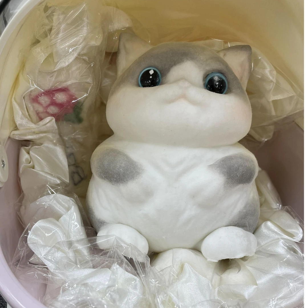 手工解压捏捏大猫-食品级硅胶（默认微瑕）