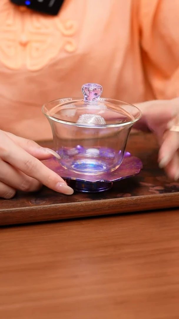 【闪购商品】禾器/曜辰盖碗/太空紫