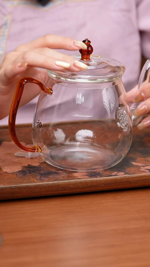 【闪购商品】禾器/晶彩文仕壶/琥珀
