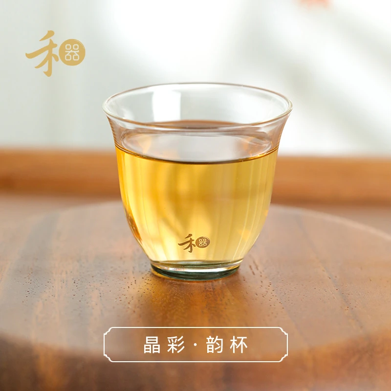 晶彩·韵杯 高硼硅品茗杯 玻璃茶杯 品杯 客杯 高端茶具 60ml