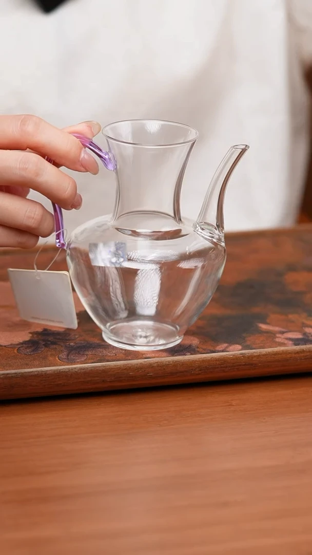 【闪购商品】禾器/晶彩俏然茶海/浅紫/定制版
