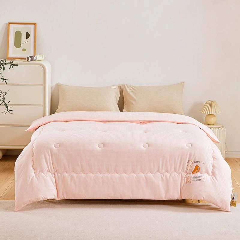 幼儿园柔软母婴级类大豆纤维冬被亲肤保暖学生大豆被被芯加厚春秋