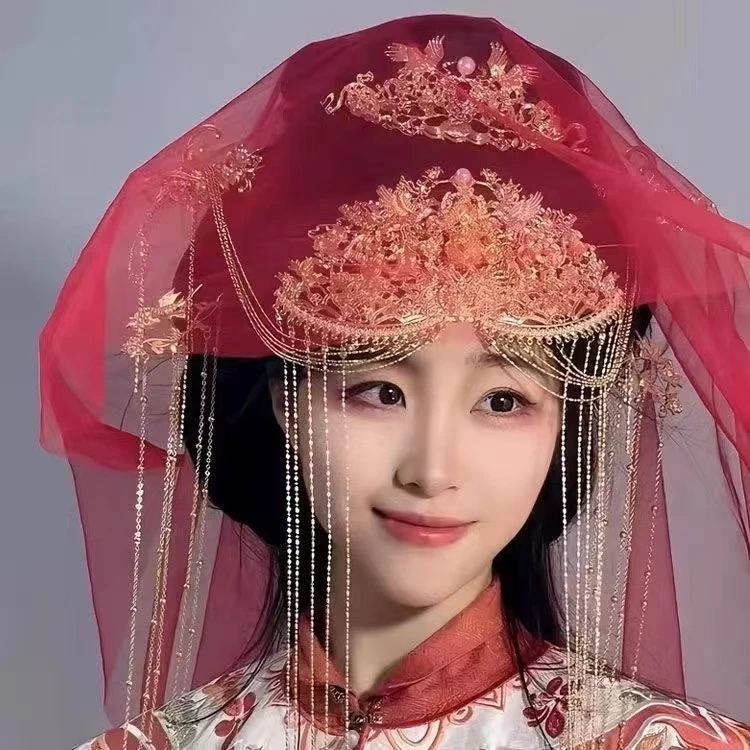 发冠发钗金缕衣国风经典纯手工古风古典汉服明制配饰HF217