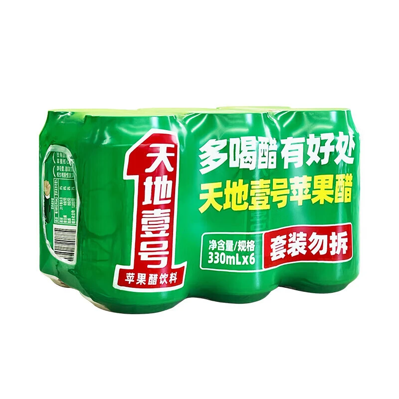 天地壹号 苹果醋饮料330ml×6