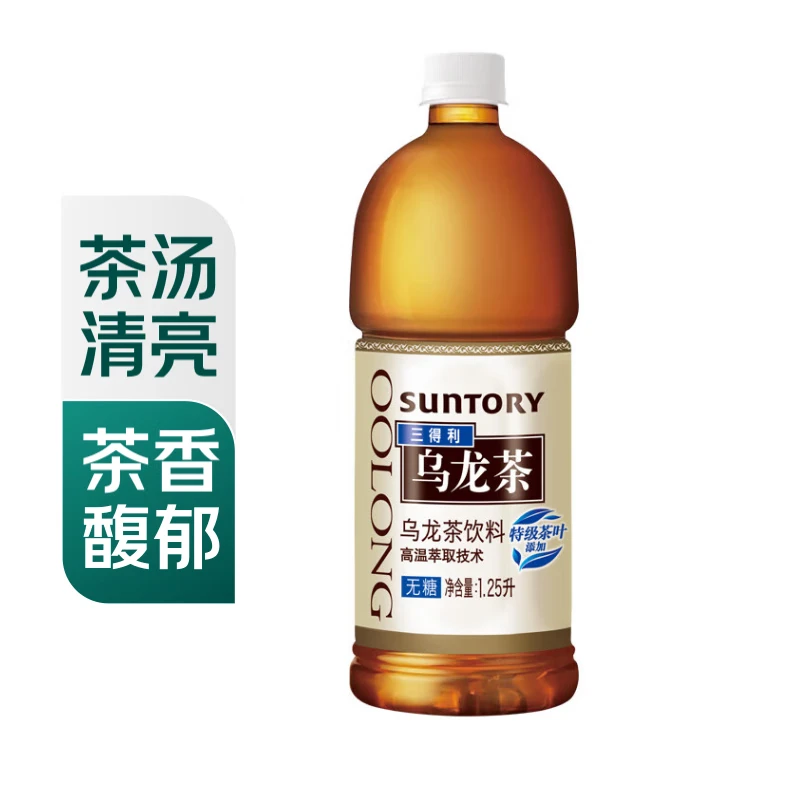 三得利 无糖乌龙茶1.25L