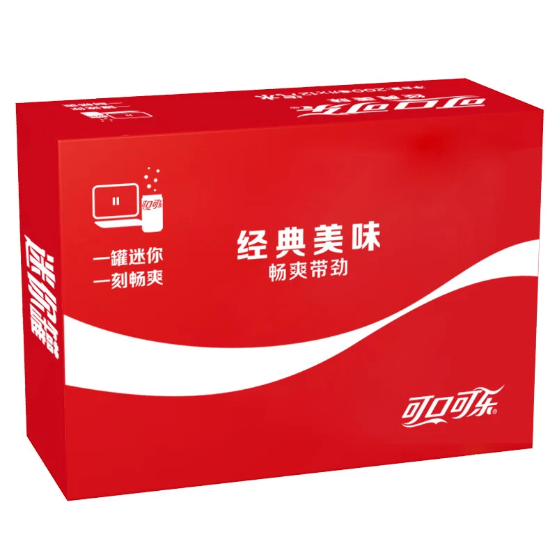 可口可乐 汽水mini罐200ml*12新老包装随机发货