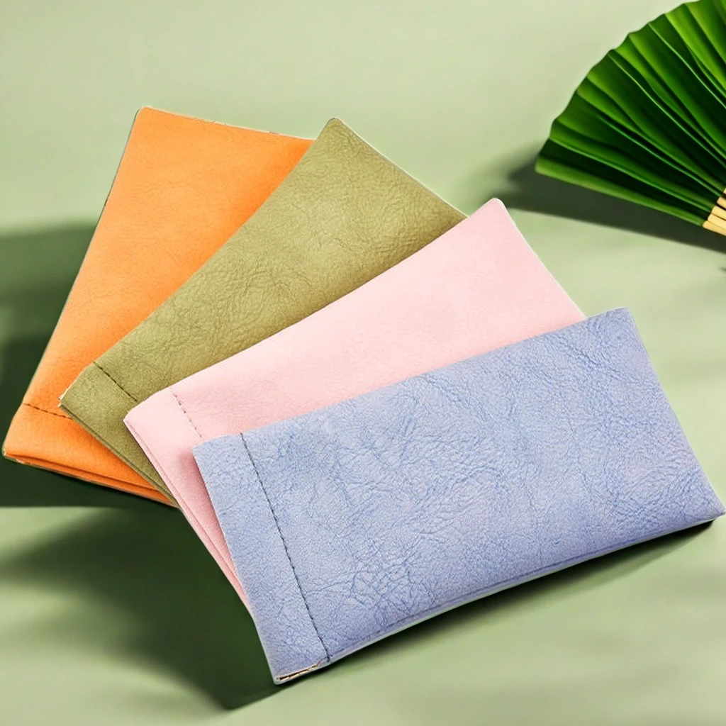 卡包证件收纳包眼镜袋便携收纳包墨镜套自动闭合化妆包现金收纳袋