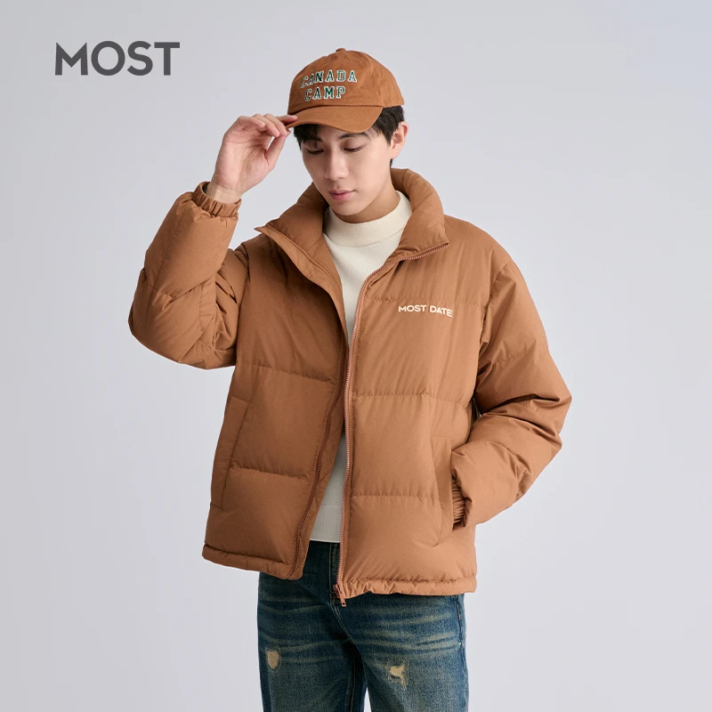 MOST/姆氏德90鸭绒立领羽绒服男新款加厚保暖短款外套C44237240