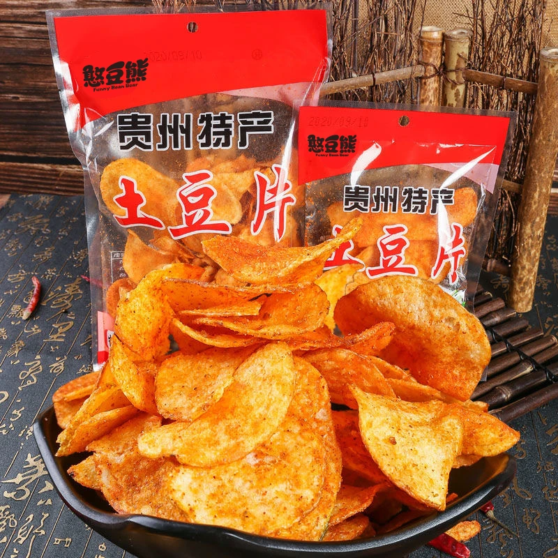 【小大杨哥】麻辣土豆片贵州云南特产薯片解馋办公室追剧小零食小吃