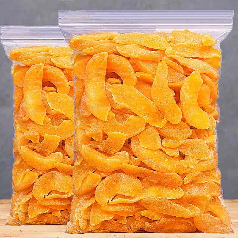 新货大片原汁黄桃干即食桃肉果干果脯蜜饯水果干孕妇儿童零食推荐