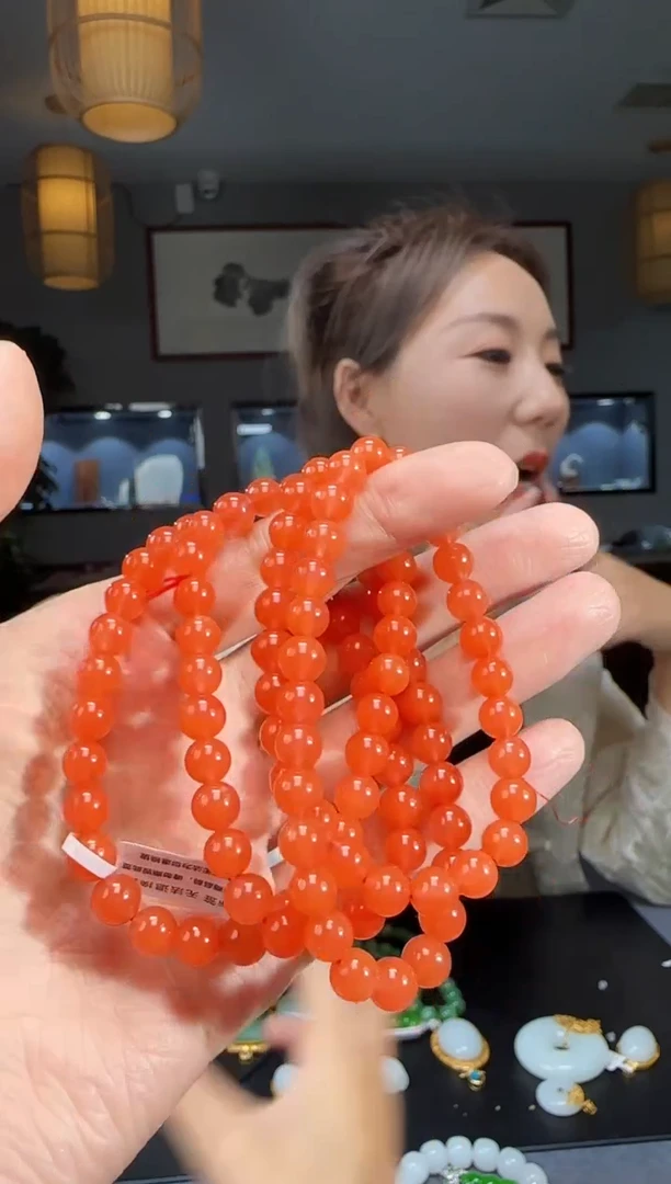 【闪购商品】南红玛瑙手链未镶嵌1