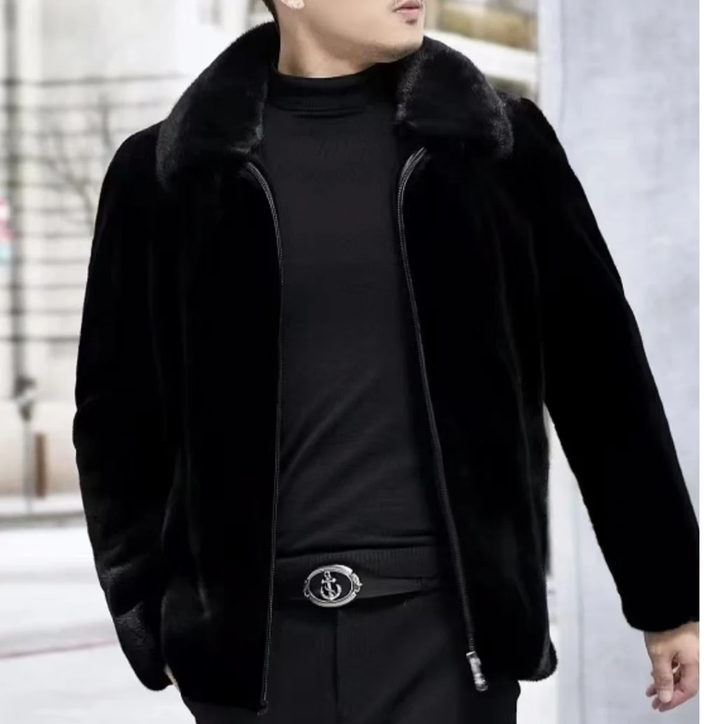 【翻领款】渠道工厂保暖修身男款冬季夹克