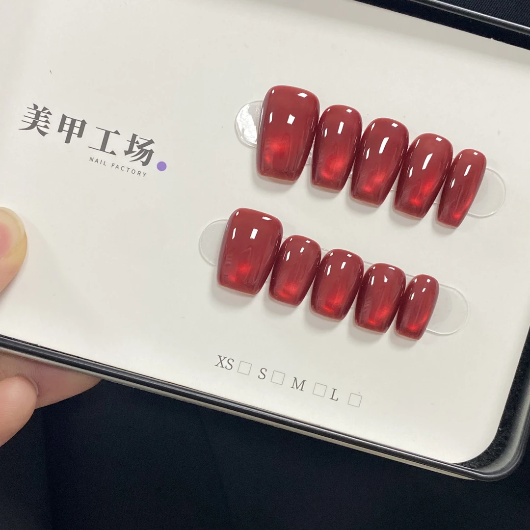 批发专属【毒液】-纯手工穿戴甲（不含盒子，不含果冻胶，裸甲）