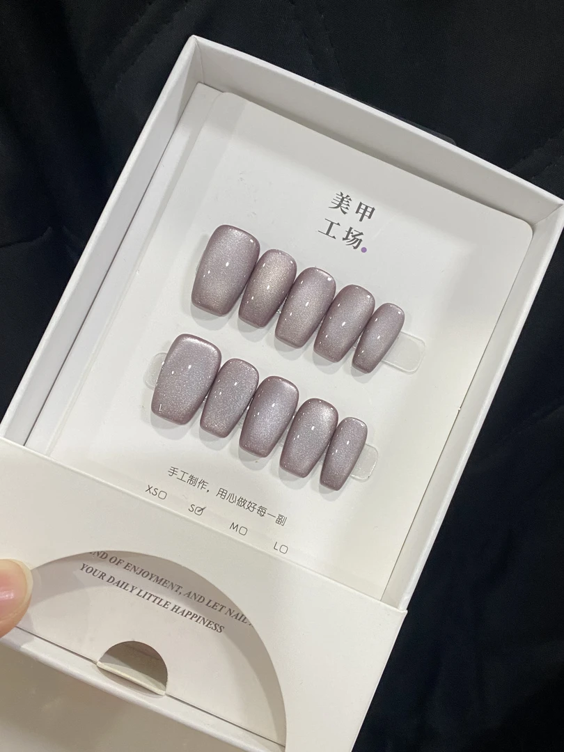 批发专属阴雨天-纯手工穿戴甲（不含盒子，不含果冻胶，裸甲）