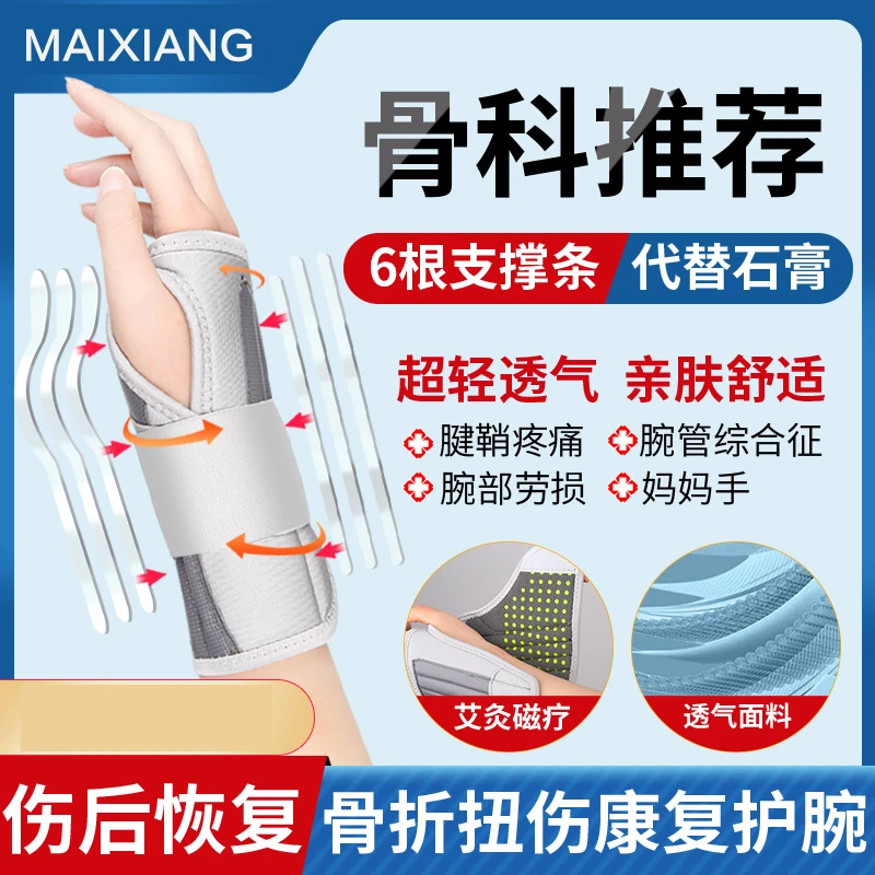 护腕扭伤手腕腱鞘男女腕关节固定支具骨折康复腕管综合症手腕护套