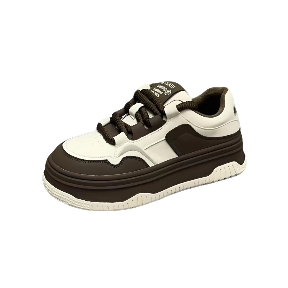 北C外7056-2 146真皮厚底小白鞋 （标准尺码）