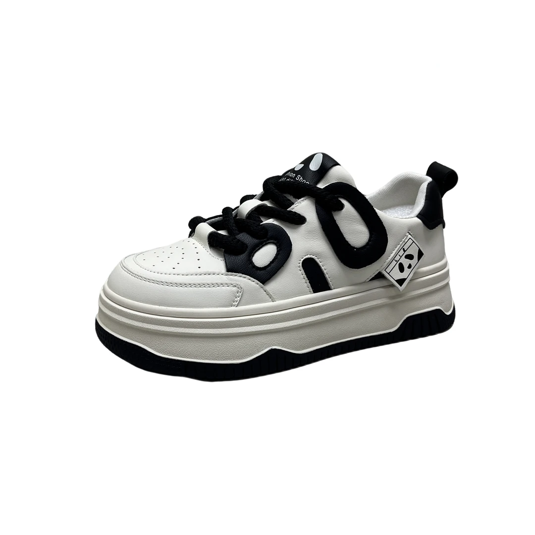 8250 6317真皮厚底小白鞋 （标准尺码）（茹）