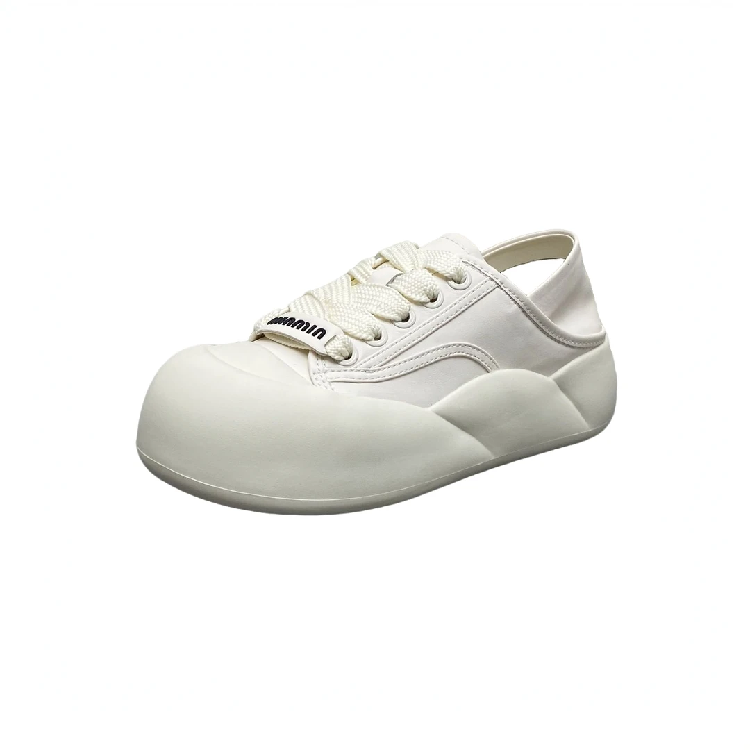 63B5959 5885  真皮厚底小白鞋 （标准尺码）（茹）