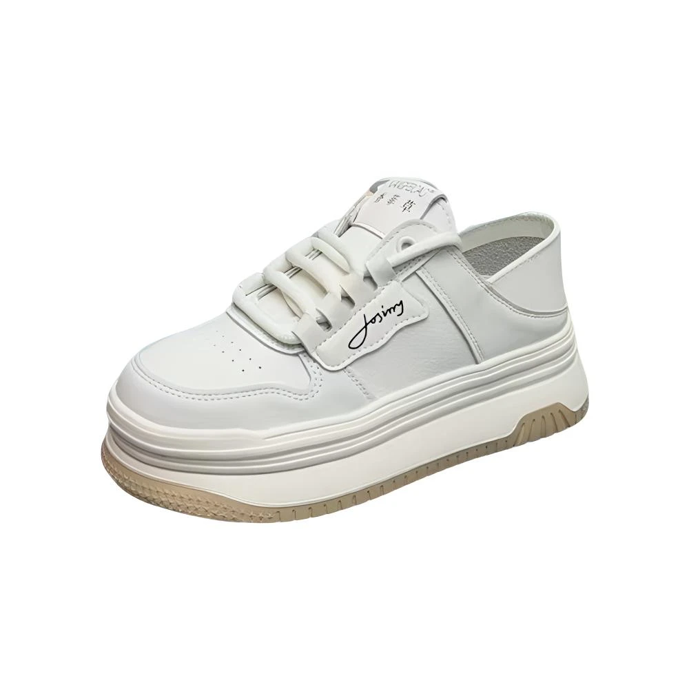 2025-1 3340真皮厚底小白鞋 （标准尺码）