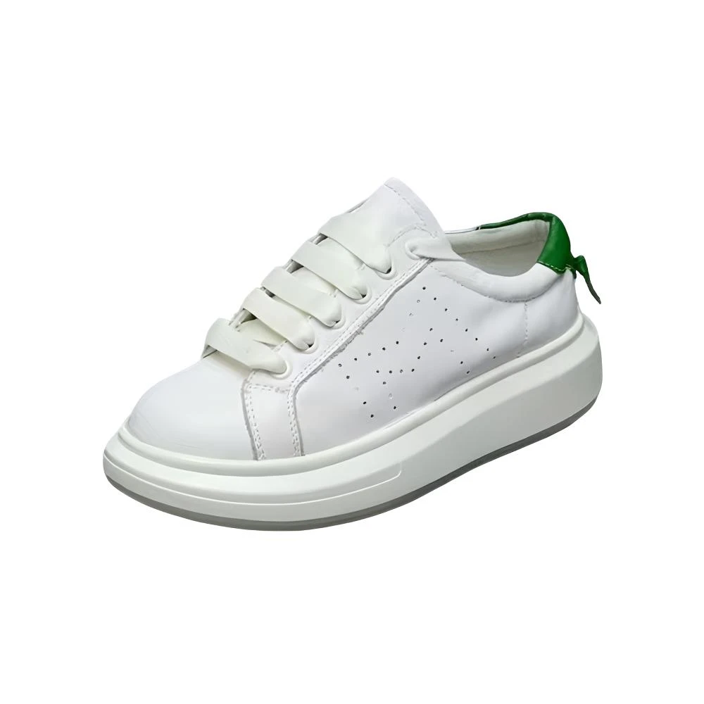 6882  3093厚底真皮小白鞋 （标准尺码)