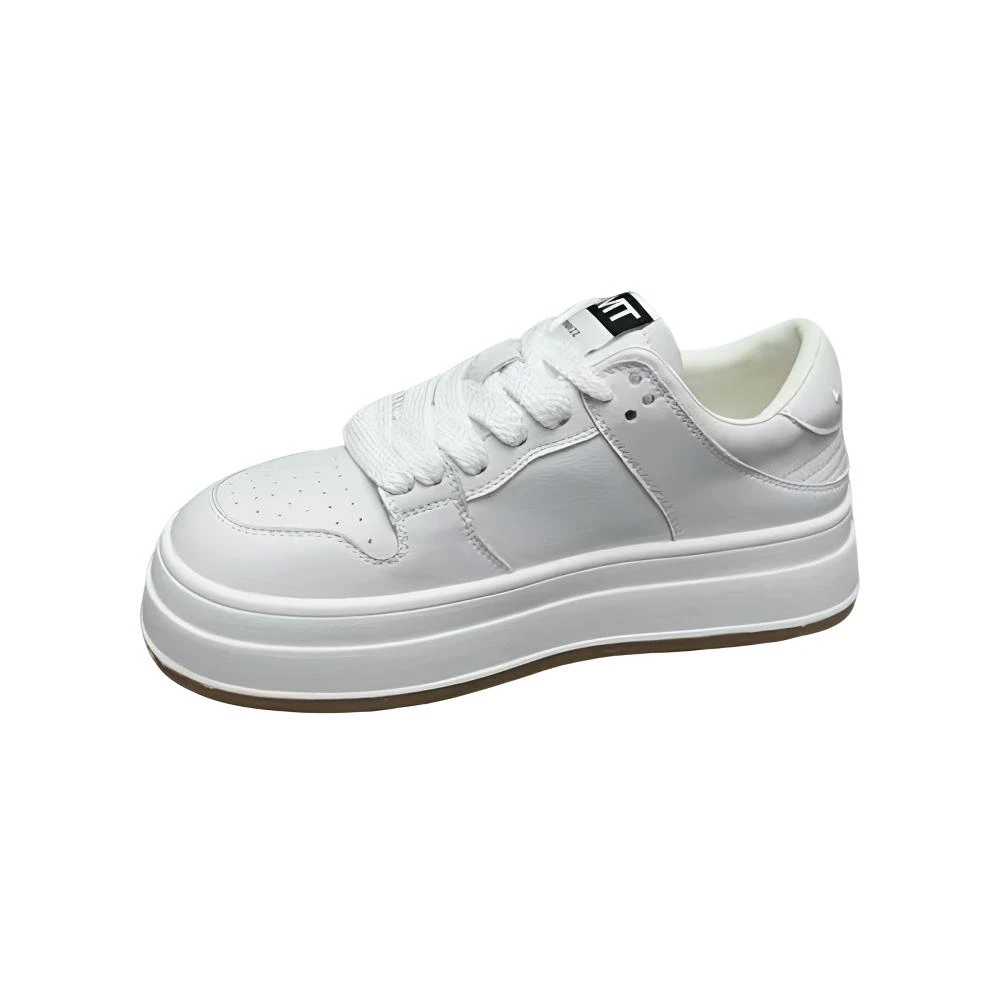 二仓8803-P 765真皮厚底小白鞋 （标准尺码）