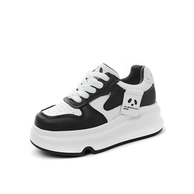 8030-5   4257真皮厚底小白鞋 （标准尺码）