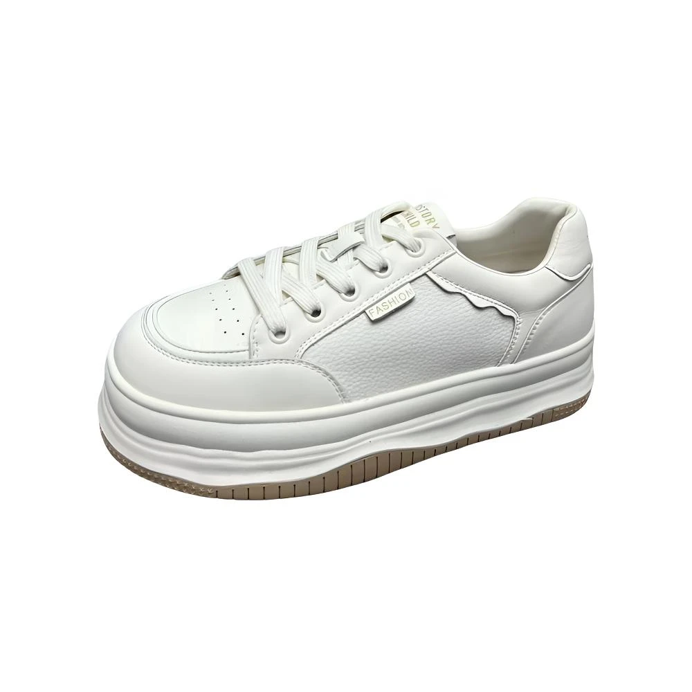 3213 9175真皮厚底小白鞋 （标准尺码）(王）