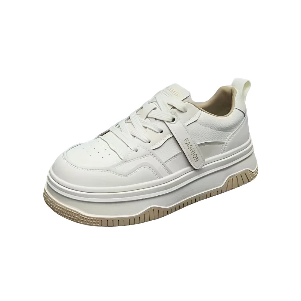 5521-11 9488真皮厚底小白鞋 （标准尺码）(王)