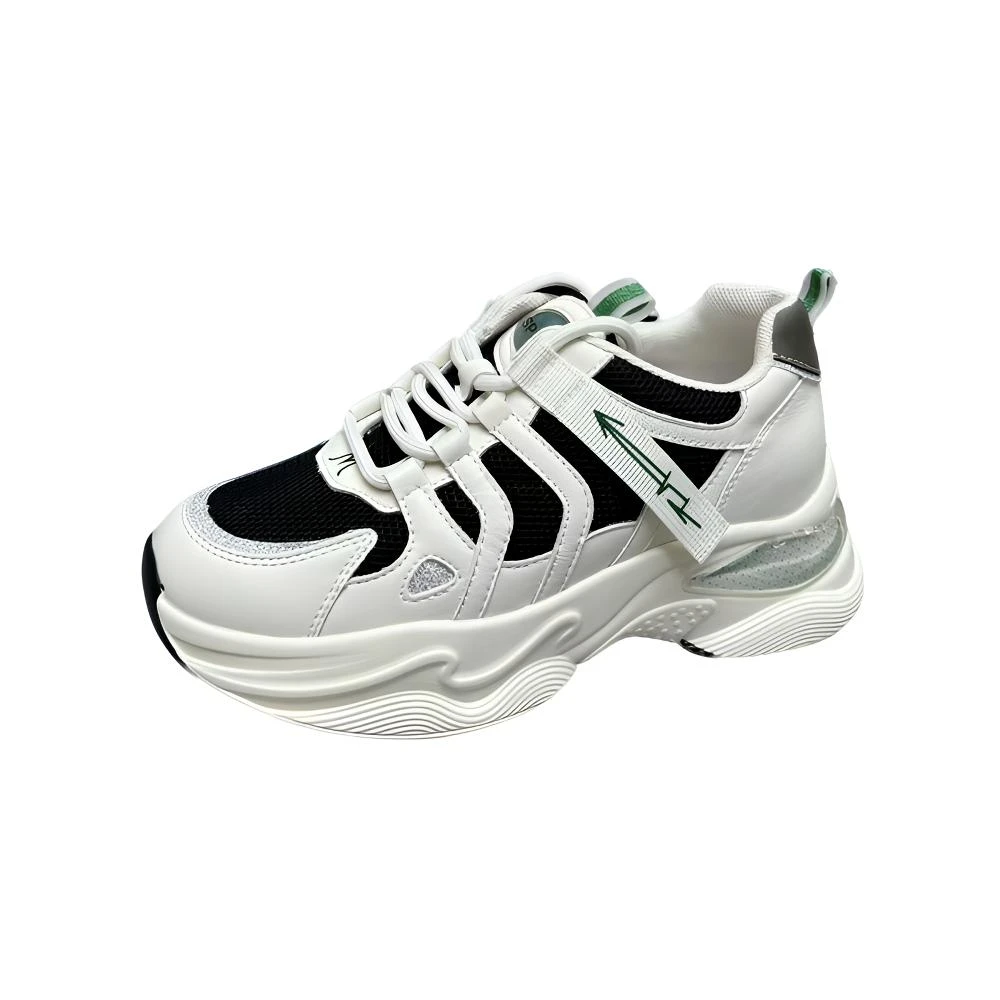 230-60  6643 真皮厚底运动鞋 （标准尺码）（茹）