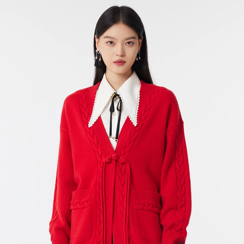 BADINA【2024春龙马精神】毛针织衫141F191