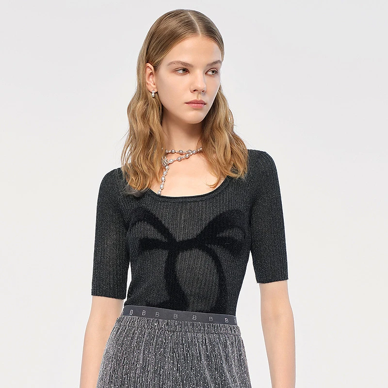 COLOVE毛针织衫343Q031