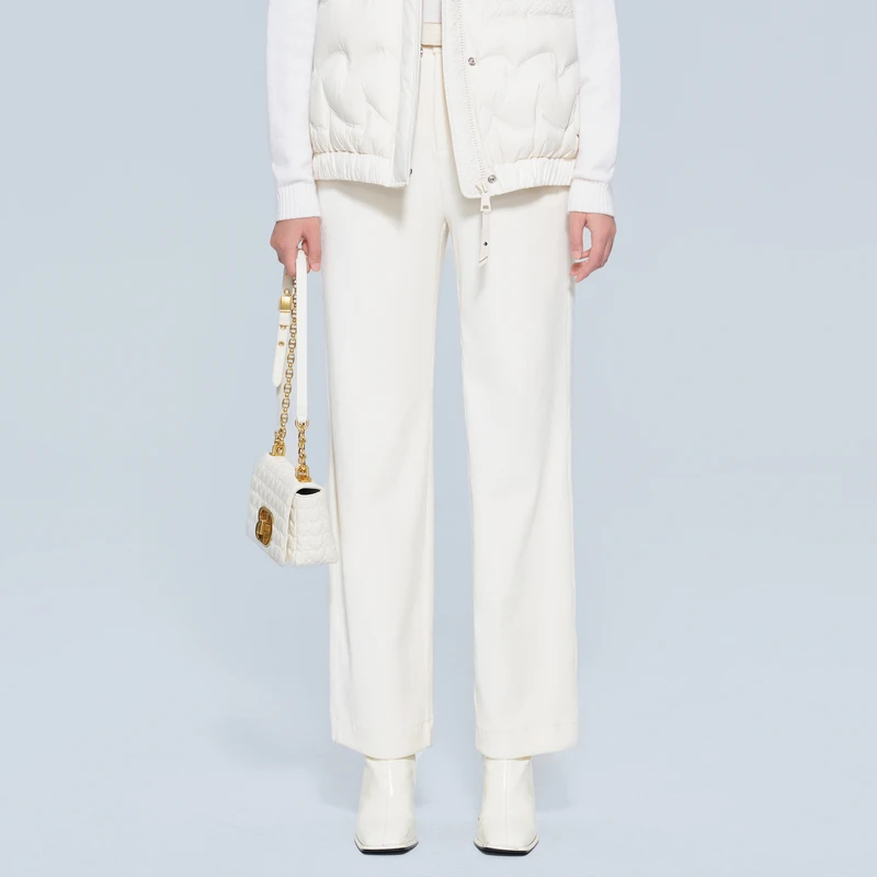 芭蒂娜【天生丽质】秋季新款显瘦百搭直筒裤女休闲裤114T196