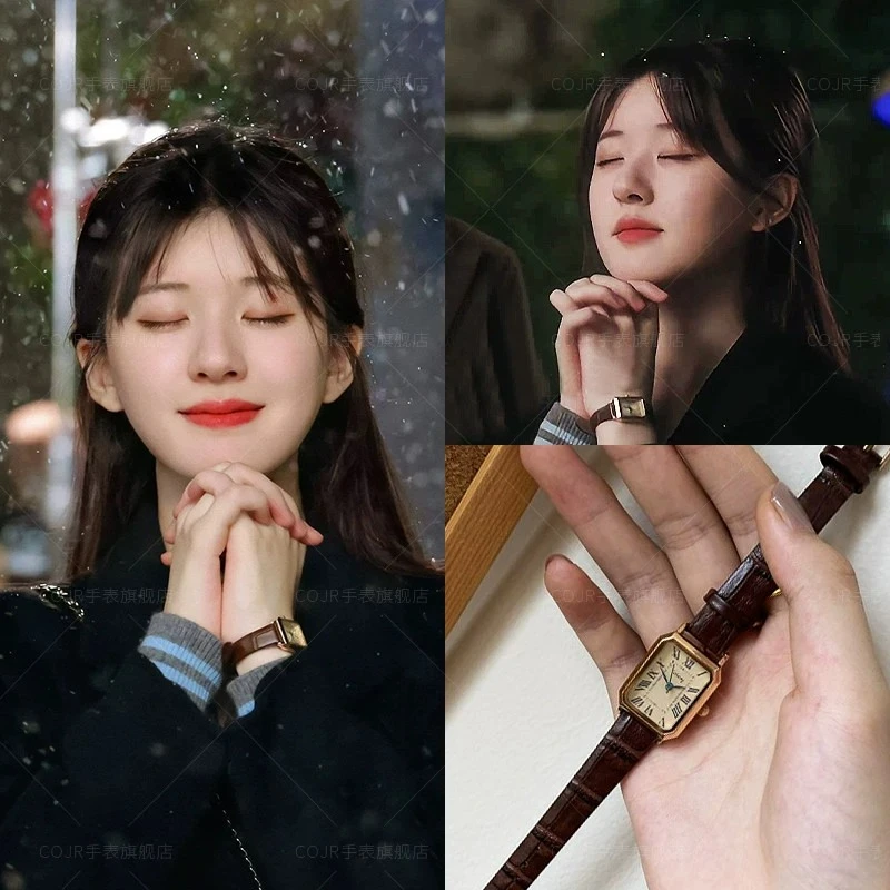 2025新款秋冬手表女款初高中学生小众复古小巧精致女士轻奢防水表