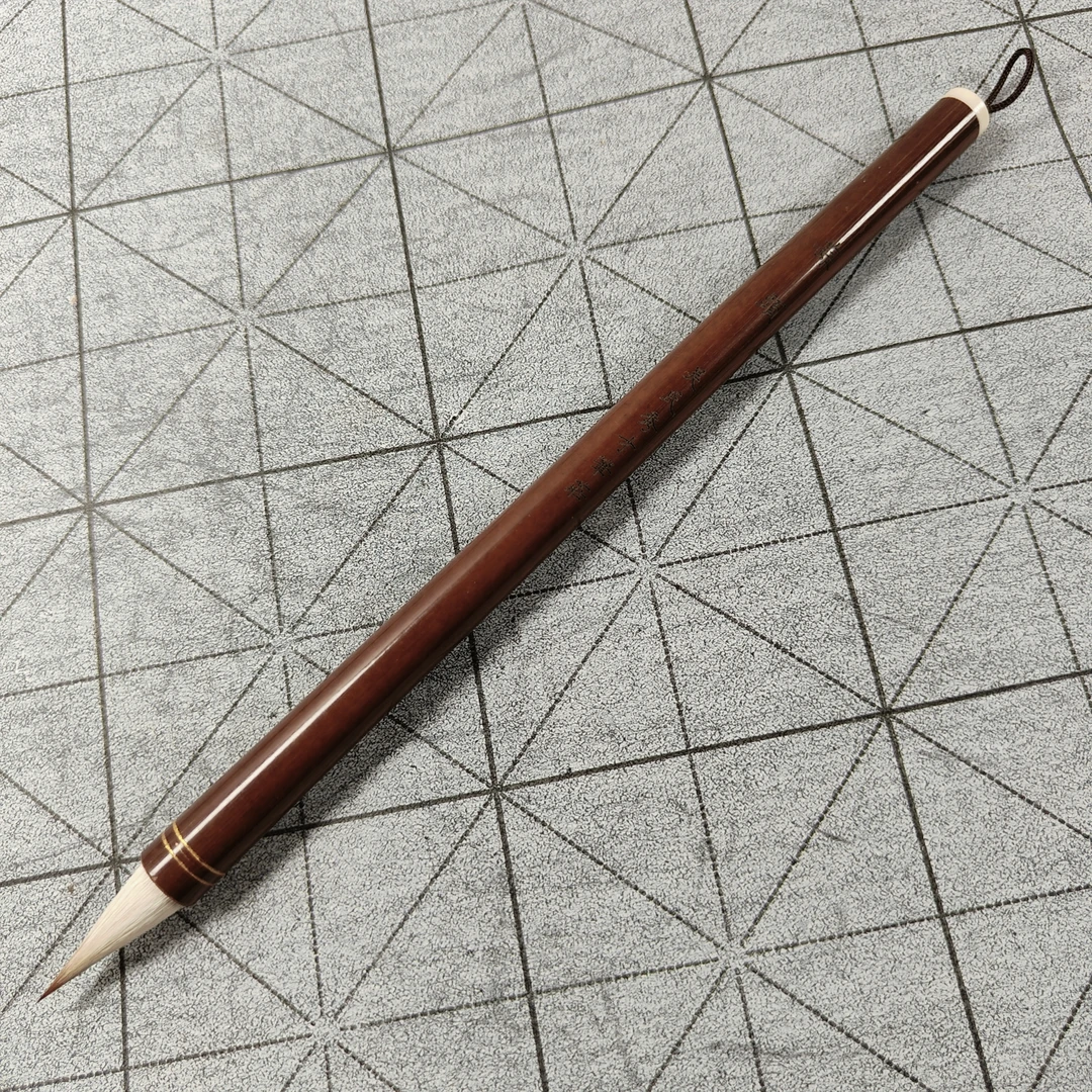 兼毫小蒜头毛笔小行书行草书谱二王笔出锋3.0口径1.0