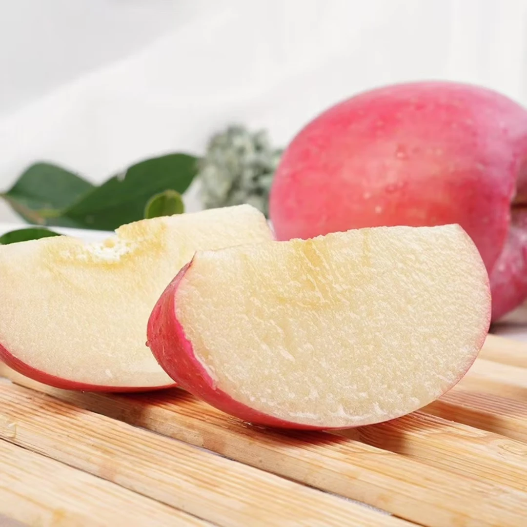 【枫香悠果】甘肃冰糖心红富士4.5/8.5斤 清甜应季水果