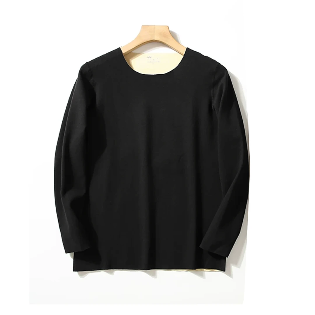 秋冬新品！女士圆领内搭修身显瘦打底衫E201