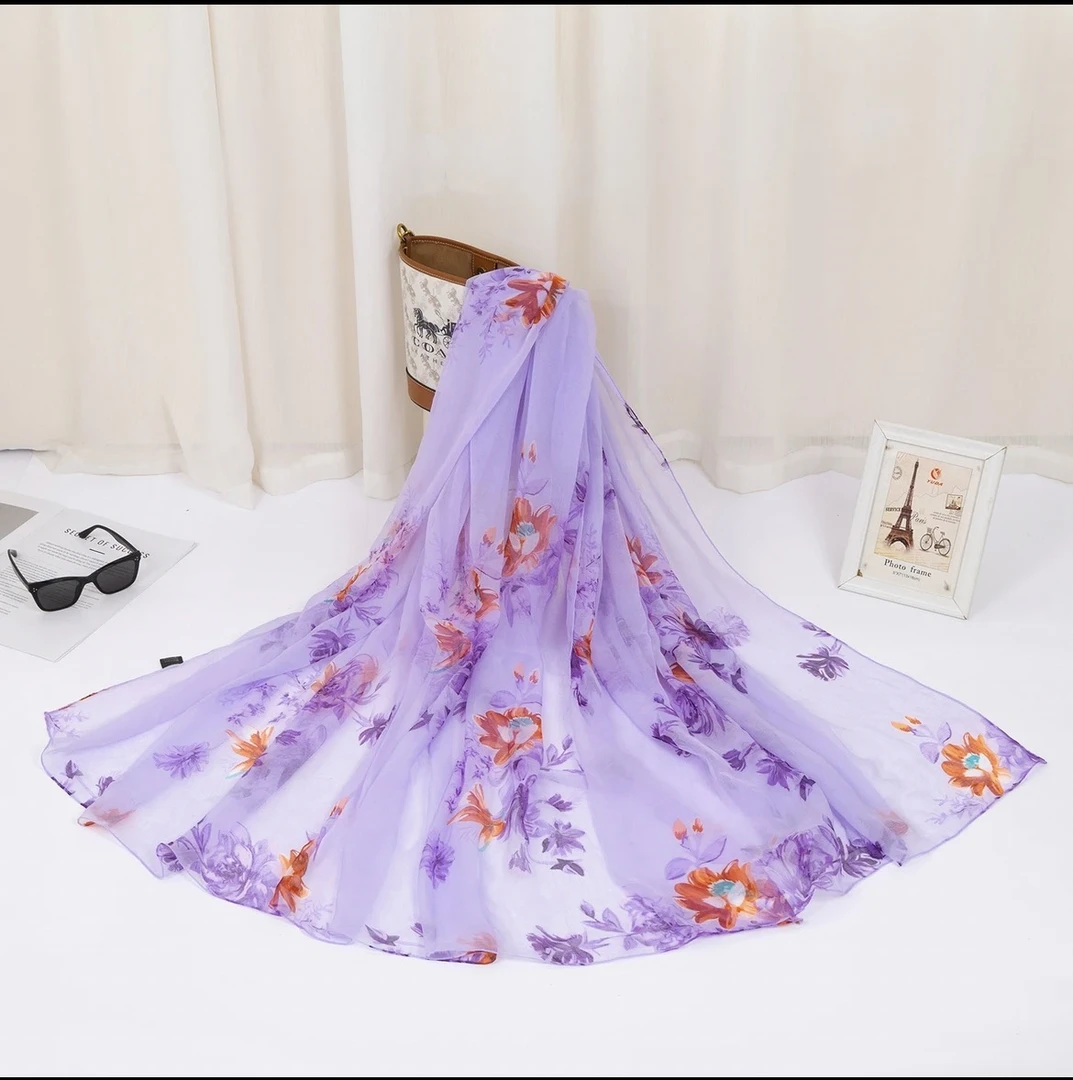 1-219鳄鱼皱130x180左右丝巾沙滩巾时尚百搭显气质女士秋冬围巾