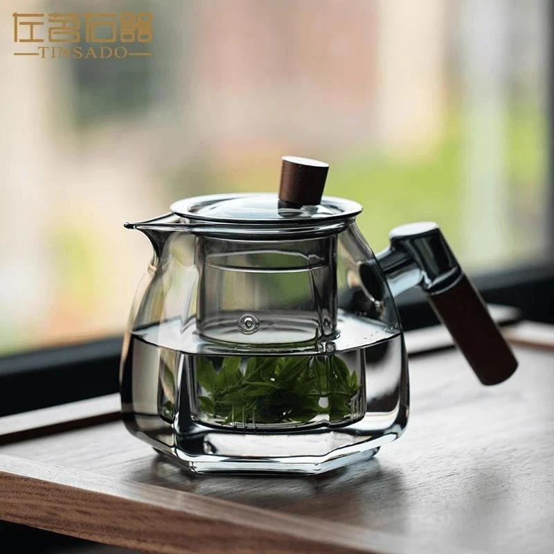 南叙先生耐热玻璃茶具高档办公室客厅泡茶壶公杯茶器防烫茶杯家用