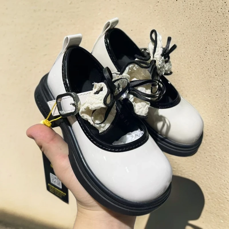 【新疆包邮】67020皮鞋男女童 简约 小皮鞋英伦风夏季 时尚百搭款