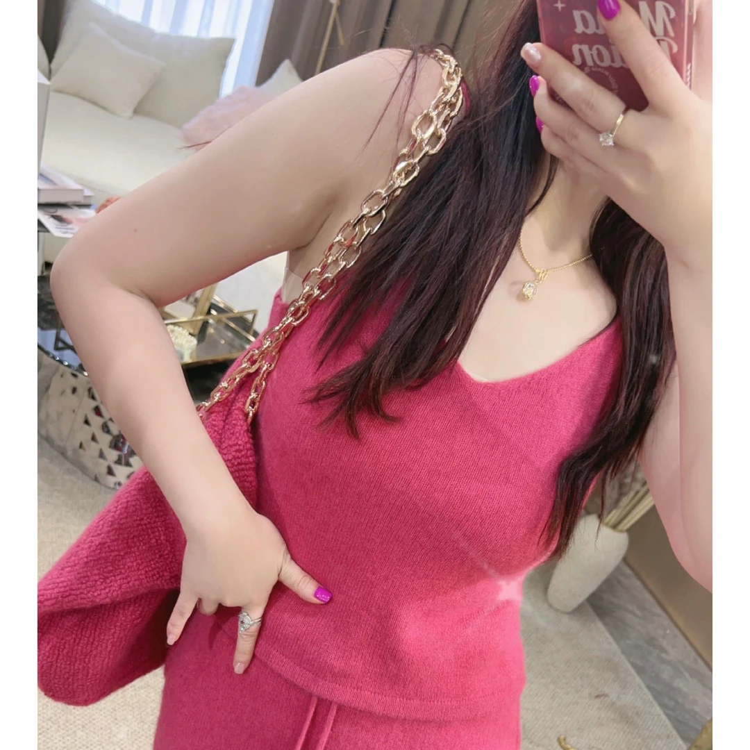 【DC独宠轻奢女装】冬日甜美高定系列时尚吊带背心