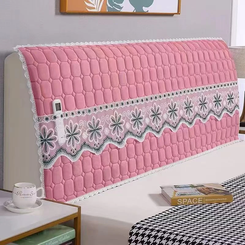 万能床头罩防撞加厚荷兰绒通用型超厚一体床头罩新款时尚弹力全包