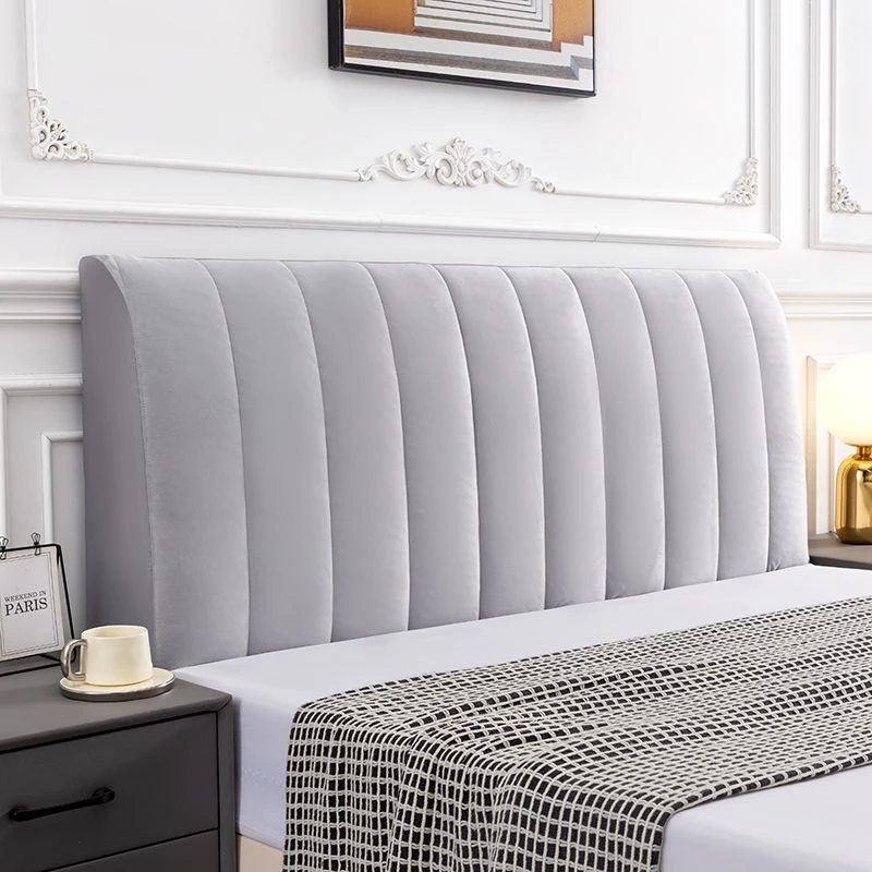 2024新款出租屋遮丑床头套罩床靠背实木保护套防尘床头软靠垫通用