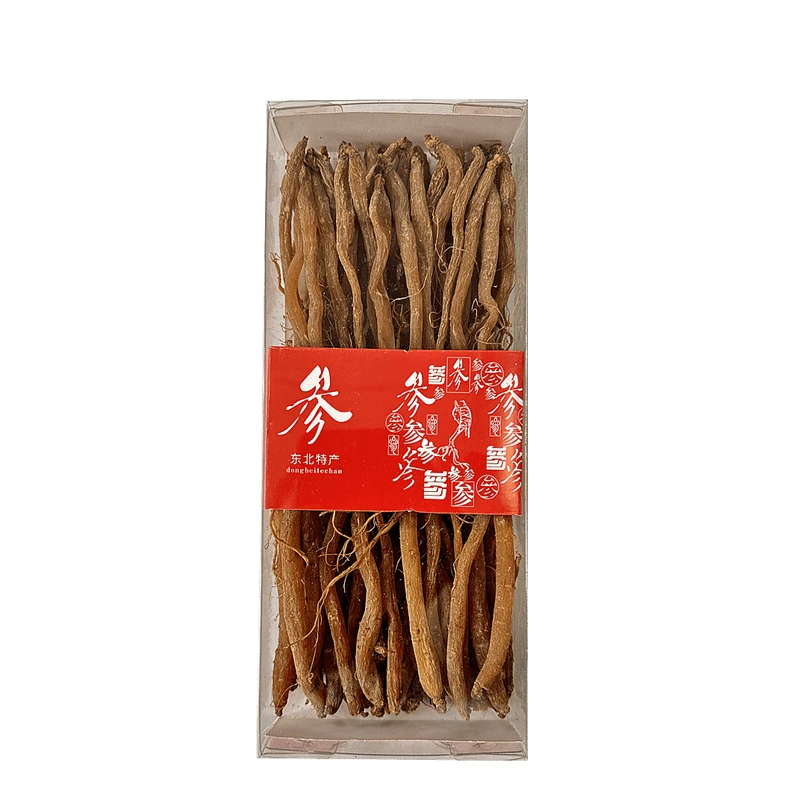 红参食用人参4年的红参泡酒煲汤泡水特产