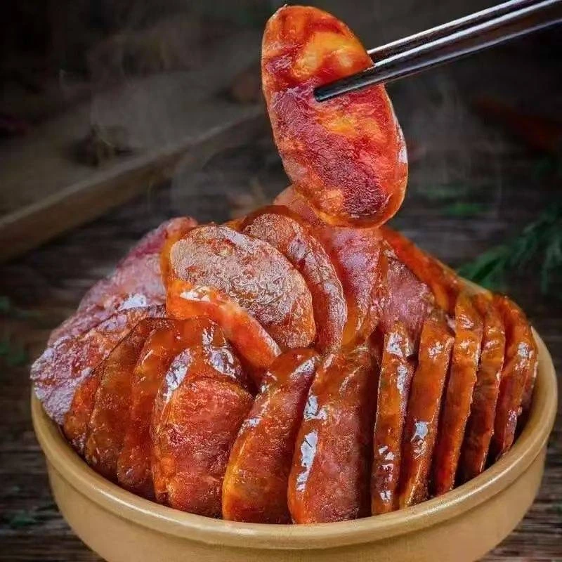 杂粮土猪腊肉、农家土猪香肠(营养食用)