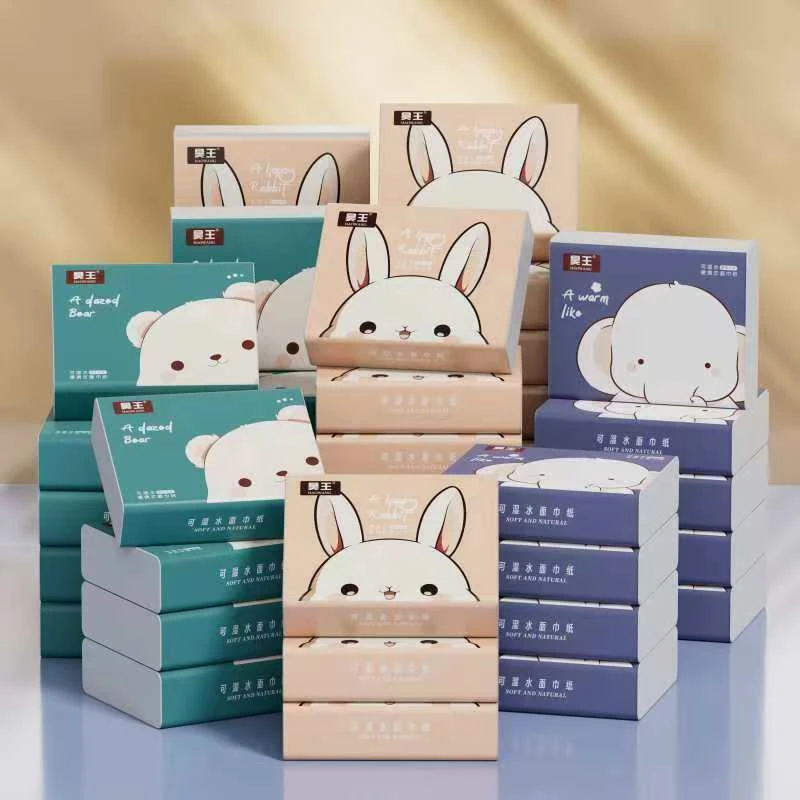 昊王小动物30包便携式抽纸随身装小包纸巾