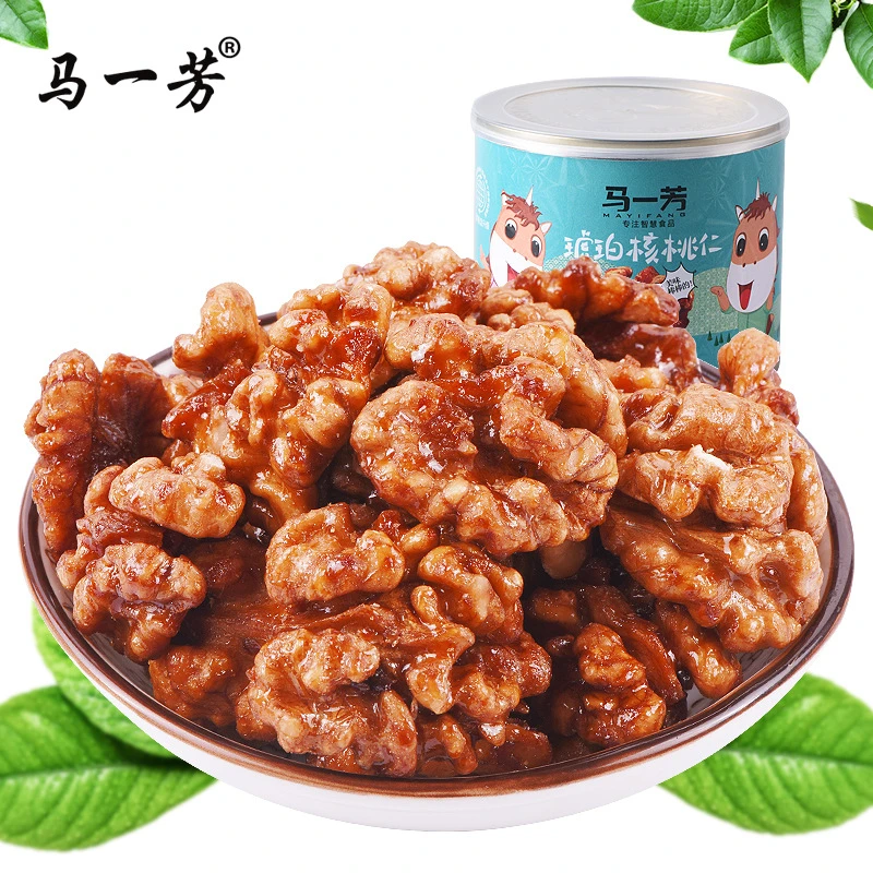 马一芳琥珀仁罐装100g工厂直发零售坚果零食