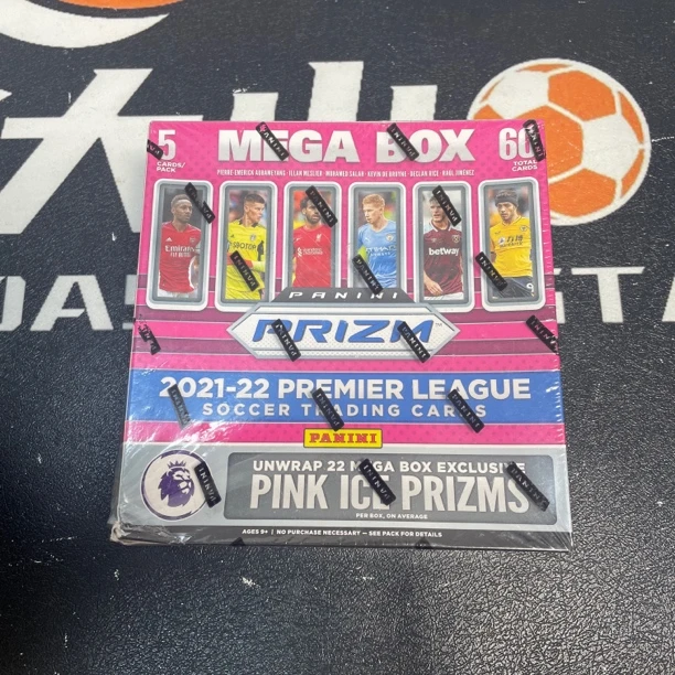 【拆盒】21-22 panini 英超 prizm 粉碎冰球星卡盲盒