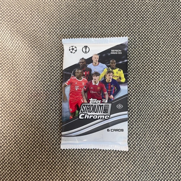 【拆盒】2022-2023 topps 欧战竞技场 hobby 球星卡盲盒
