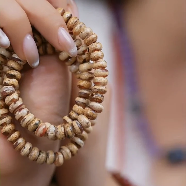 非金属手链 【晟伊珠宝】J102土供珠珠多圈（多样性）